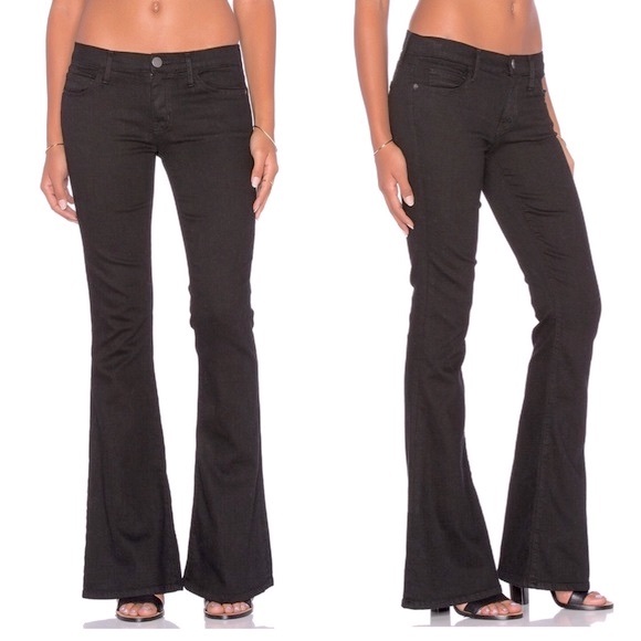 Current/Elliot Low Rise Bell Flare Jean - Picture 2 of 16